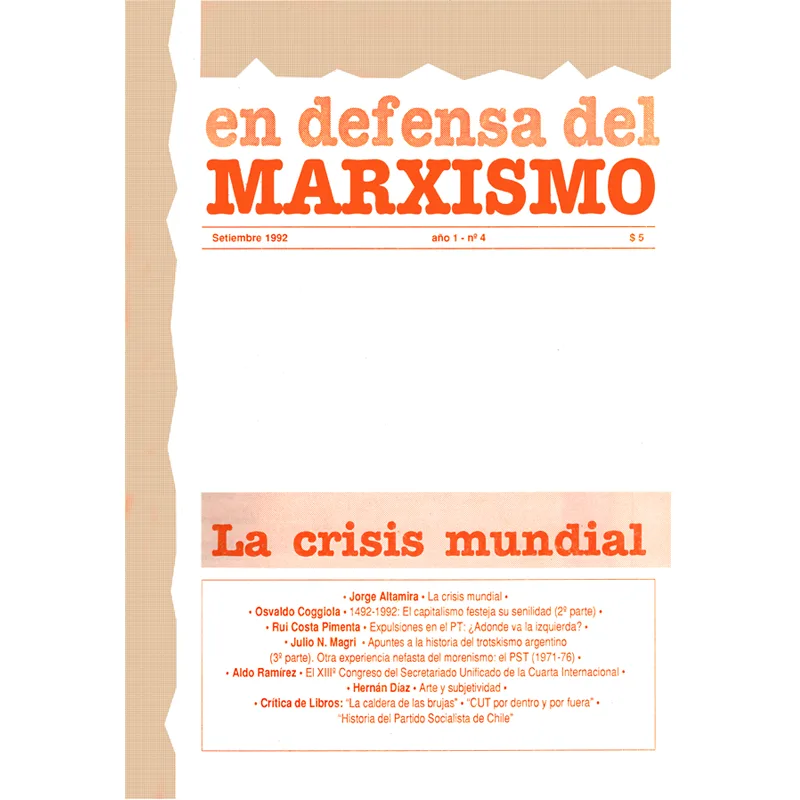 En Defensa del Marxismo N° 4