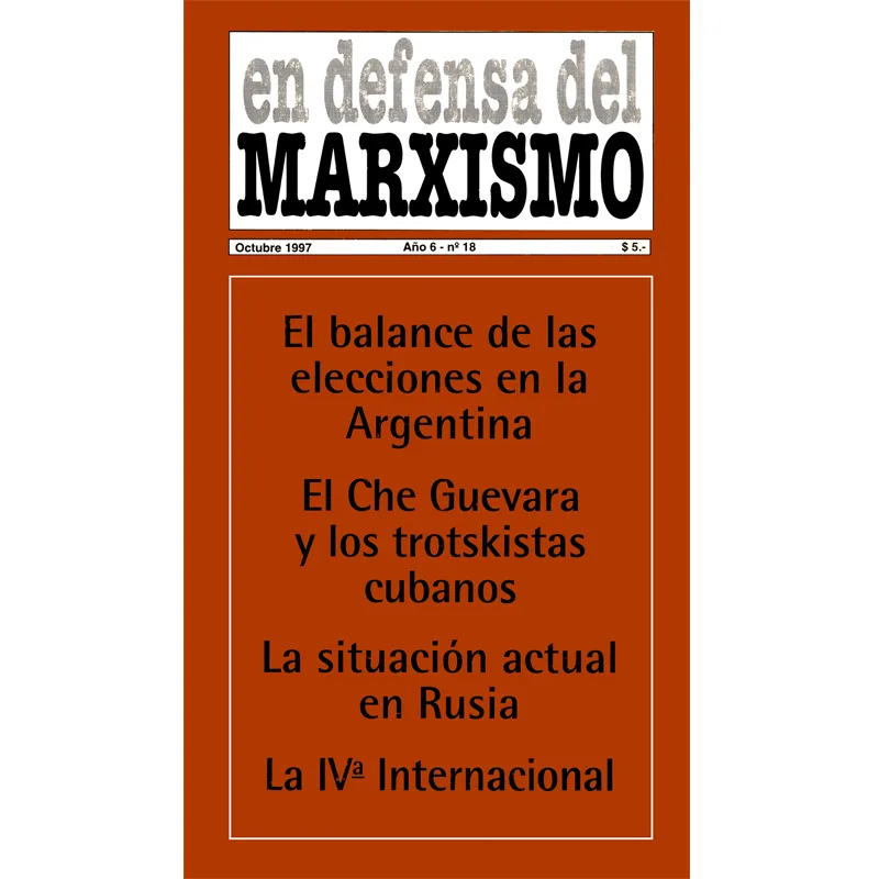 En Defensa del Marxismo N° 18