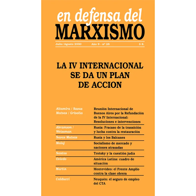En Defensa del Marxismo N° 28