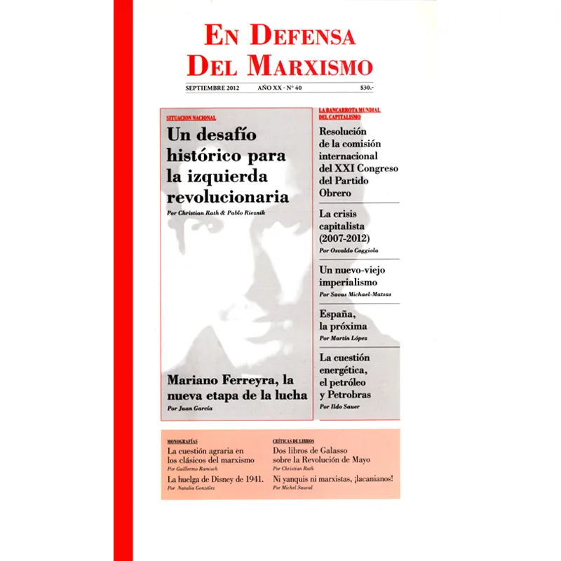 En Defensa del Marxismo N° 40