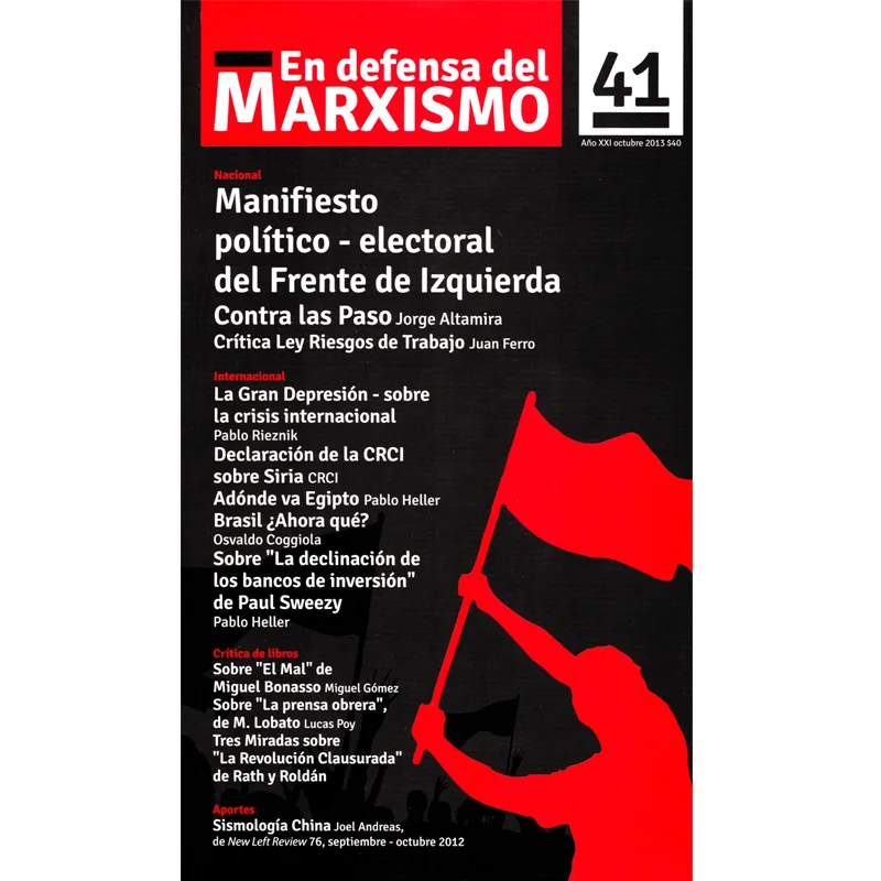 En Defensa del Marxismo N° 41
