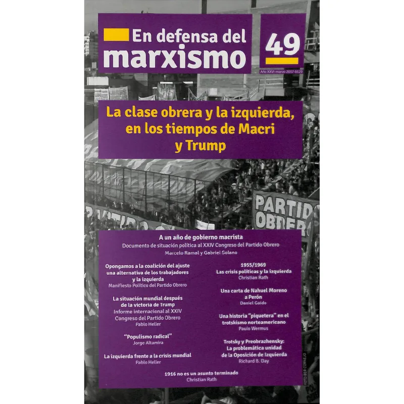 En Defensa del Marxismo N° 49