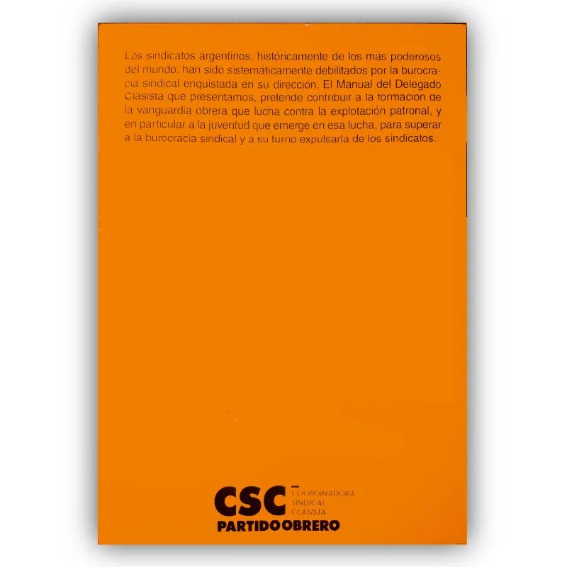 Manual del delegado clasista - Imagen 2