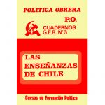 Las enseñanzas de Chile – Cuadernos G.E.R.