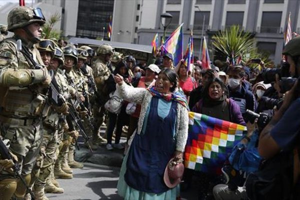 Golpe contrarrevolucionario en Bolivia