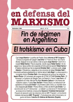 En Defensa del Marxismo N° 14