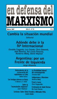 En Defensa del Marxismo N° 16