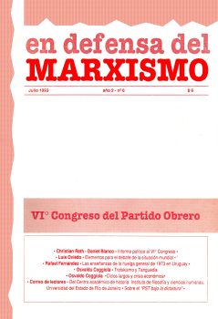 En Defensa del Marxismo N° 6