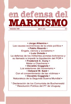 En Defensa del Marxismo N° 8
